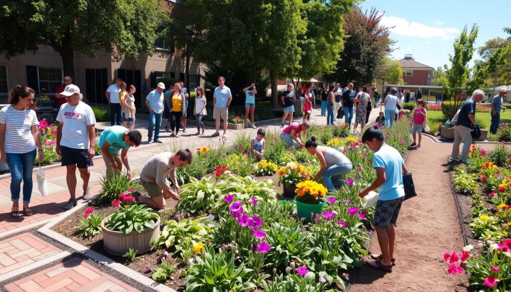 community landscaping