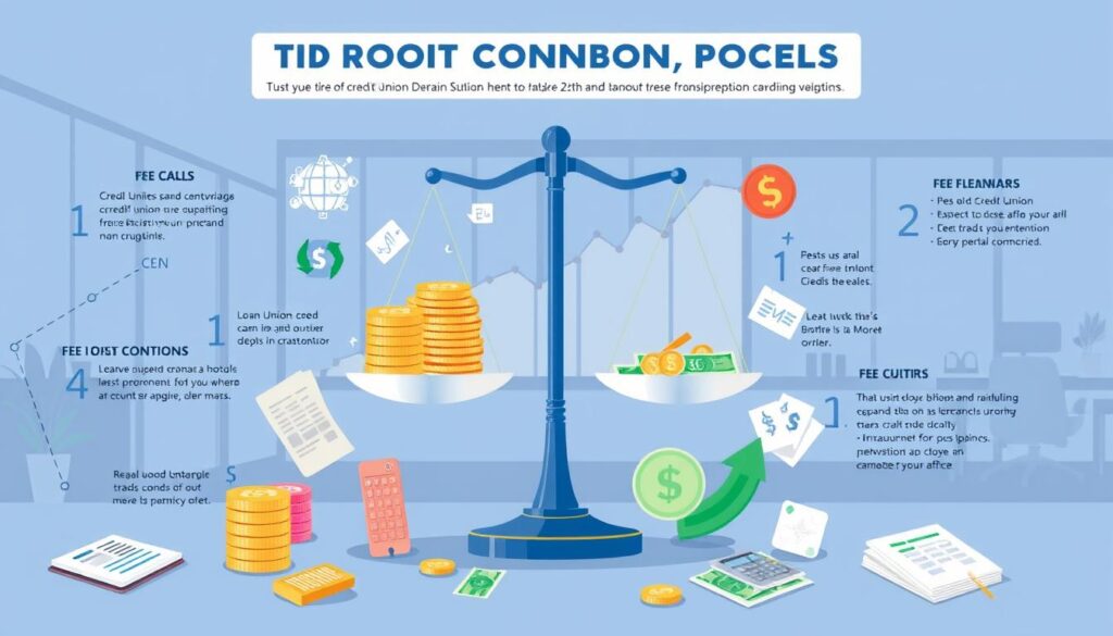 credit union fees