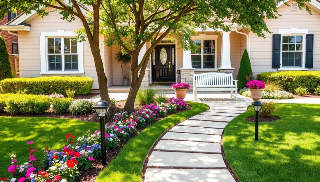 curb appeal enhancing outdoor spaces